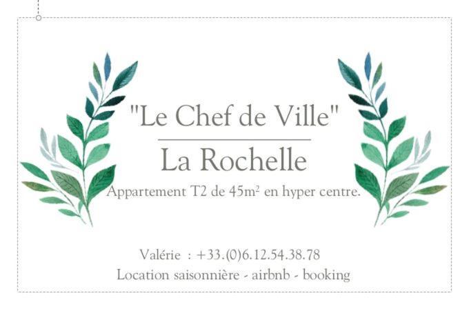 Superbe T2 de 45m² en hyper centre Appartement La Rochelle  Buitenkant foto